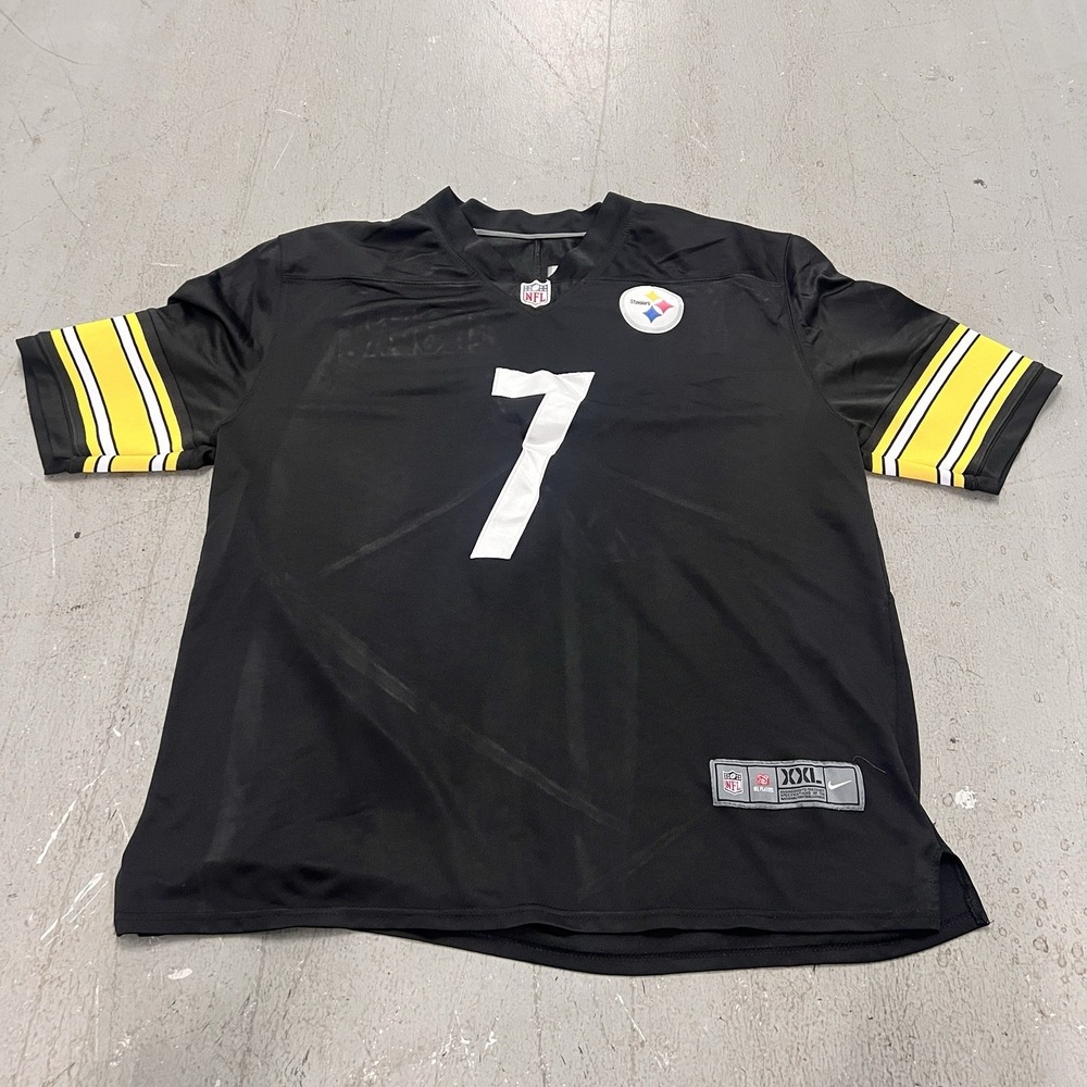 Nike Pittsburgh Steelers On Field Jersey Big Ben Roethlisberger #7 Mens Size XXL
